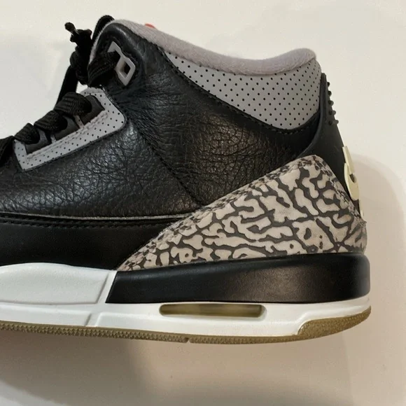 Nike Air Jordan 3 Retro Black Cement Size 6.5Y - Picture 14 of 15